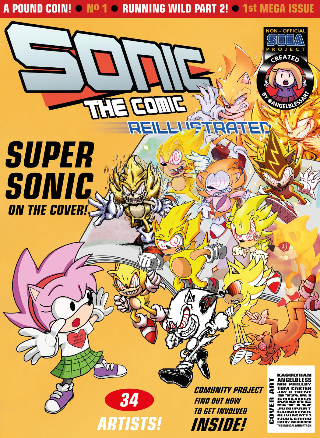 Sonic the Comic: Reillustrated Issue 1