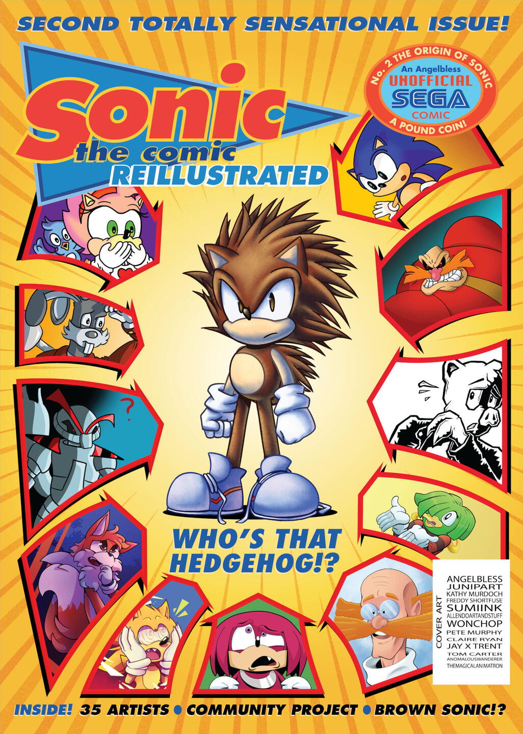 Sonic the Comic: Reillustrated Issue 2