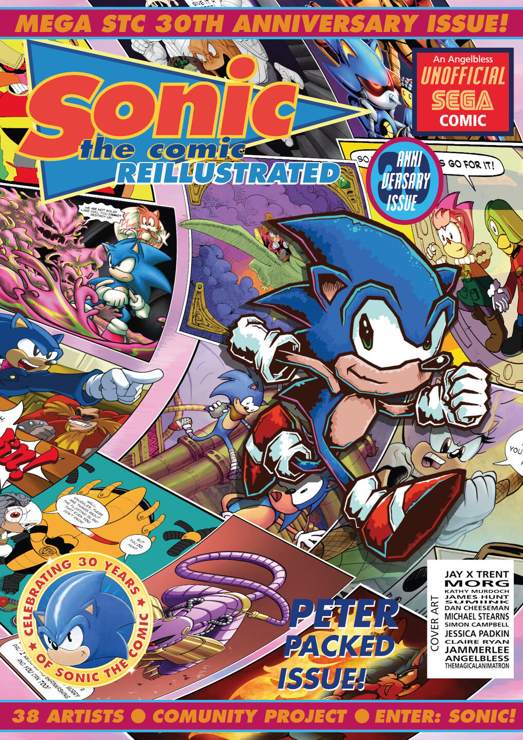 Sonic the Comic: Reillustrated Issue 3