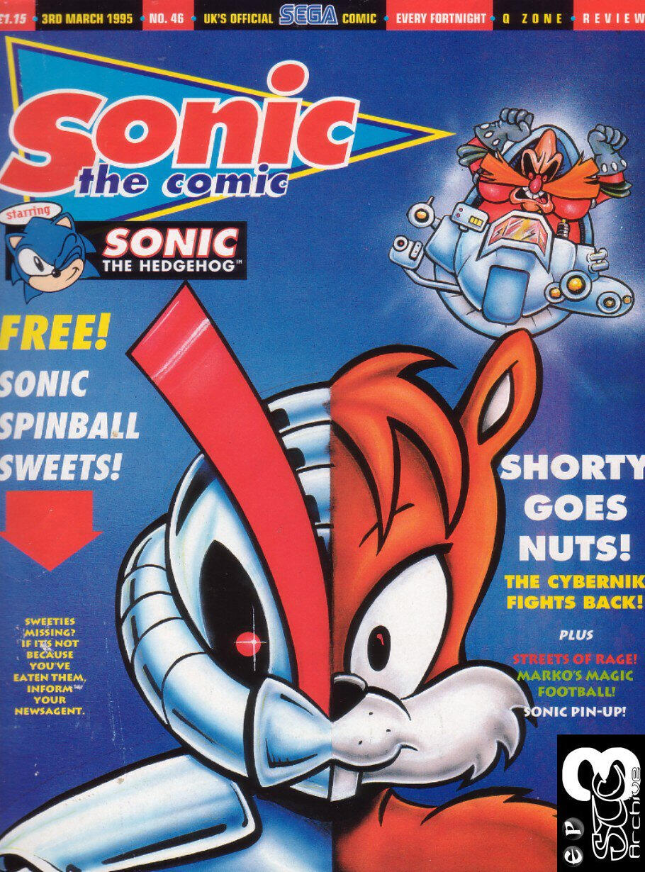 Sonic the Comic: Reillustrated Issue 3