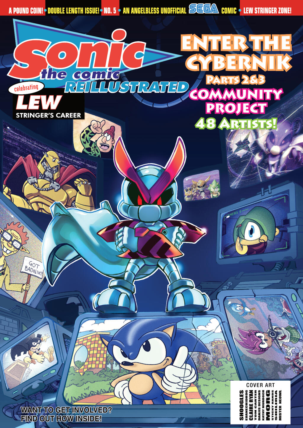 Sonic the Comic: Reillustrated Issue 3